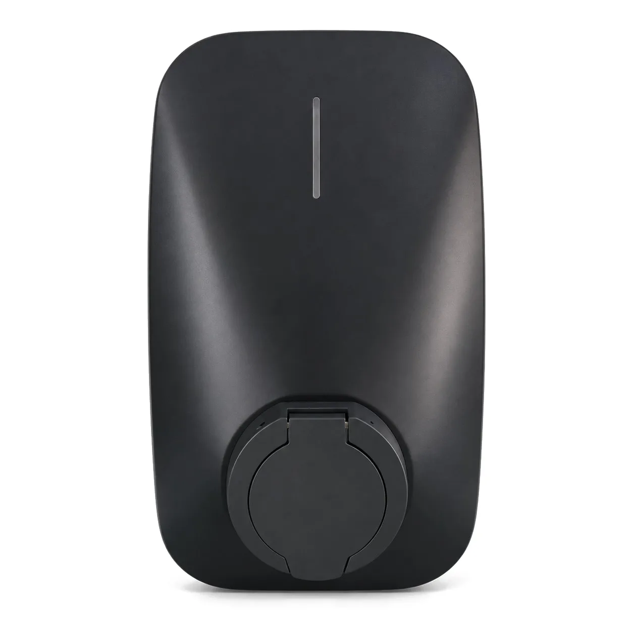 MOLZEX EVA Series curved black socket wallbox